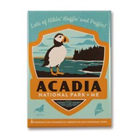 Acadia NP Emblem Print Magnet