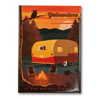 Yellowstone Camping is for Nature Lovers Magnet