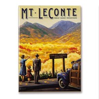 Great Smoky Mt. Leconte Magnet