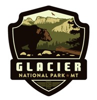 Glacier Emblem Magnet