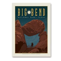 Big Bend NP Balanced Rock Vert Sticker