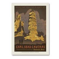Carlsbad Caverns Vert Sticker