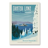 Crater Lake Vert Sticker