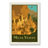 Mesa Verde Vert Sticker