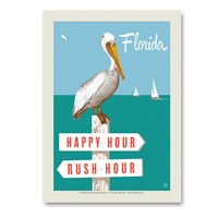 FL Rush Hour/Happy Hour Vert Sticker