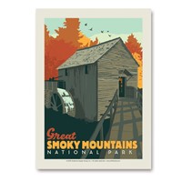 Great Smoky Cable Mill Vert Sticker