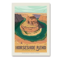 Horseshoe Bend Vert Sticker