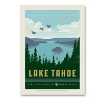 Lake Tahoe Vert Sticker