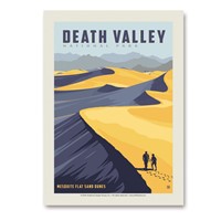 Death Valley Sand Dunes Vertical Sticker