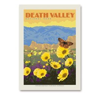 Death Valley Wildflowers Vertical Sticker