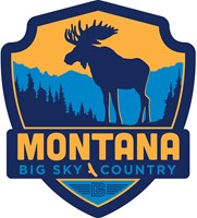 MT Moose Emblem Sticker