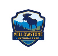 Yellowstone Moose Emblem Sticker