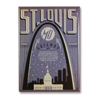 St Louis Print Shop Magnet