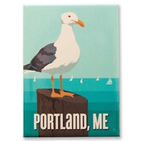 Gull Portland, ME Magnet