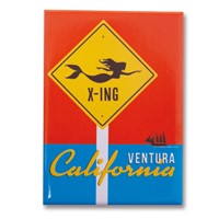 Ventura, CA Mermaid X-Ing Magnet