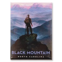 NC Black Mountain Trail Magnet