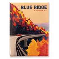 Blue Ridge Parkway in the Fall Magnet