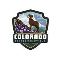 Columbine CO Emblem Sticker