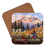 Mount Rainier Moment in the Meadow Coaster