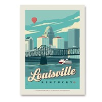 Louisville, KY Vert Sticker
