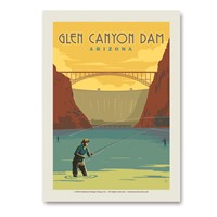 Glen Canyon Dam, AZ Vert Sticker