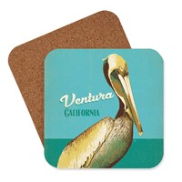 Ventura, CA Pelican Pub Coaster