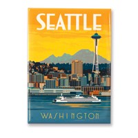 WA, Seattle Ferry Magnet
