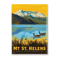 WA, Mount St. Helens Magnet
