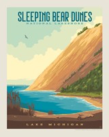 Sleeping Bear Dunes National Lakeshore 8" x10" Print