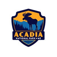 Acadia Moose Emblem Magnet