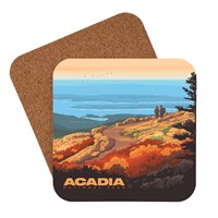 Acadia View Coaster