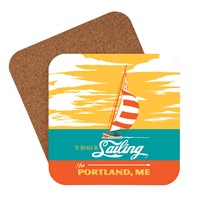 I'd Rather Be Sailing in Portland, ME Coaster