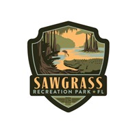 Sawgrass Gator Emblem Sticker