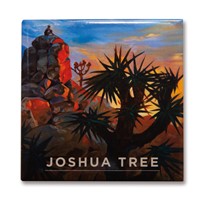 Joshua Tree Tree Square Magnet