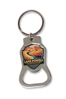 AZ/UT Lake Powell Emblem Bottle Opener Key Ring