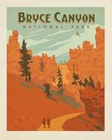 Bryce Canyon Queen's Garden 8" x10" Print