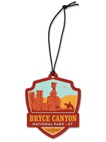 Bryce Canyon Emblem Wooden Ornament