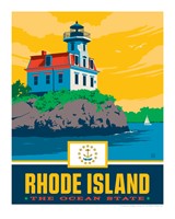 RI State Pride 8" x10" Print