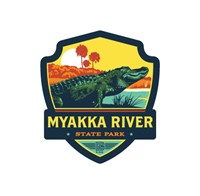 Myakka River State Emblem Sticker