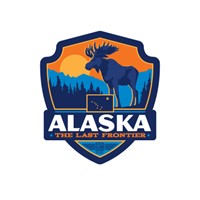 Alaska Emblem Sticker