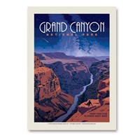 Grand Canyon Star Gazing Vert Sticker