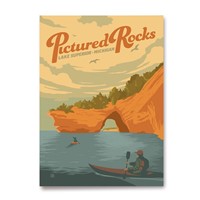 MI Pictured Rocks Lake Superior Magnet