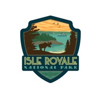 Isle Royale Emblem Magnet