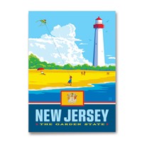 NJ State Pride Magnet