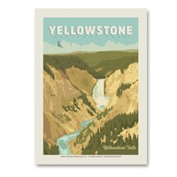 Yellowstone Grand Canyon of the Yellowstone Vert Sticker
