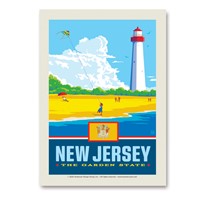 NJ State Pride Vert Sticker
