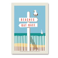 Beaches/Rat Race Vert Sticker