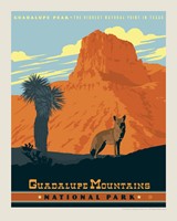Guadalupe Mountains 8" x10" Print