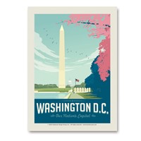 Washington, DC Cherry Blossoms Vert Sticker