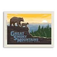 Great Smoky Mountain National Park Horizontal Print Vert Sticker